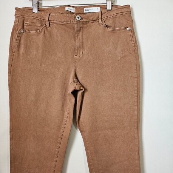 EUC J. JILL DENIM AUTHENTIC FIT SLIM ANKLE SIZE 12 WOMENS - Picture 6 of 15